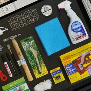 Tools for picture framing
