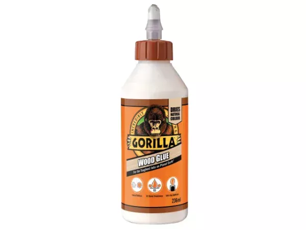 Gorilla PVA Wood Glue Gorilla PVA Wood Glue 236ml