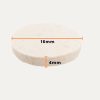 White Felt Bumper Pads