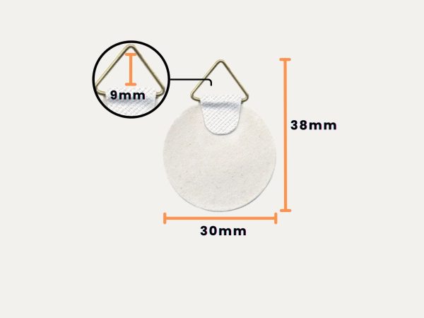 Gummed cloth hangers sizes Gummed Cloth Hangers - 10 Pack