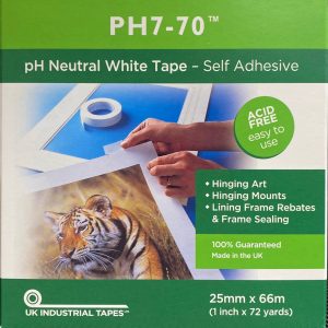 PH7-70 Self Adhesive Hinging Tape - 66 metre roll