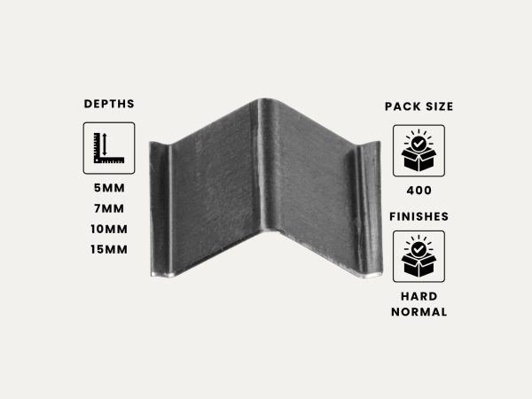 V Nails (Hand tools & Minigraf) - 400 Pack