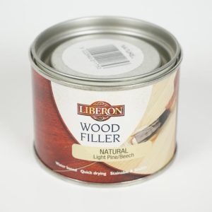 Liberon Natural Wood Filler: 125ml Tin