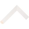 302443127_4 White - 30mm - Flat - Stain