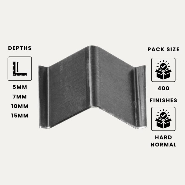 V Nails (Hand tools & Minigraf) - 400 Pack