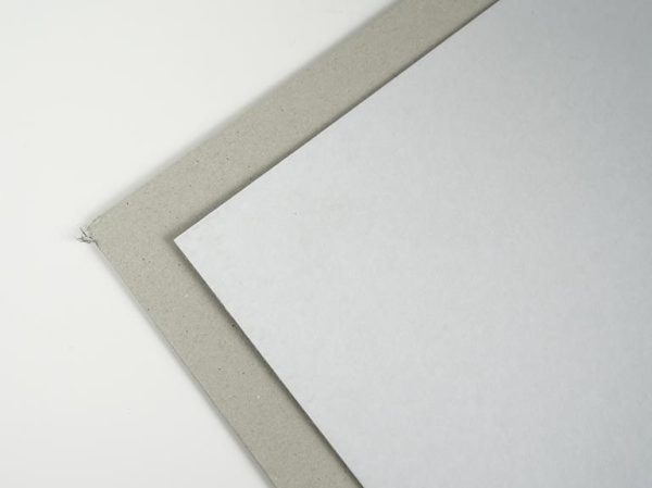 White Lined Grey Backing Board 500 X 400mm 10pk