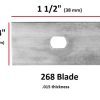 logan 268 measure Logan 268 Blades - 100 pack