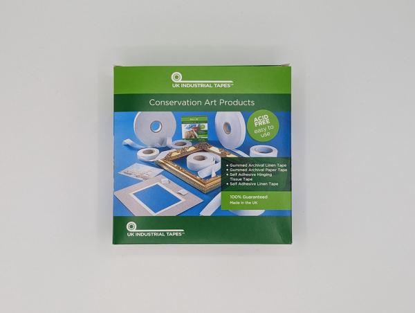 Conservation tape Archival Hinging Paper Tape 24 mm X 50m - Gummed