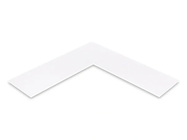 Pre-cut Mounts 500 x 400mm Star White (10pk)