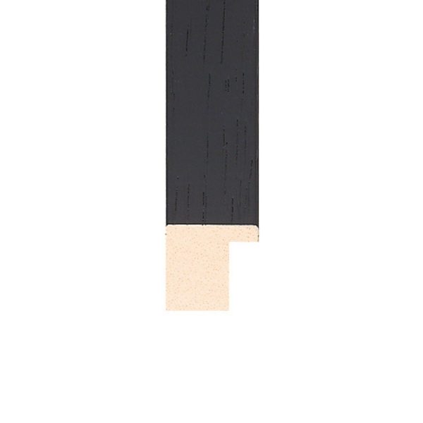 453000167 Black - 22mm - Flat - Open Grained