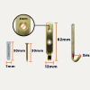 Heavy duty picture wall fixings sizes bg Heavy Duty Picture Wall Fixings - Single Frame