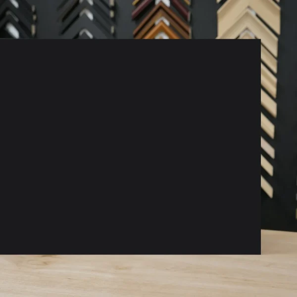 Pre-cut Mounts 500 x 400mm Black (10pk)