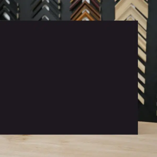 Pre-cut Budget Mounts 500 x 400mm Black (10pk)