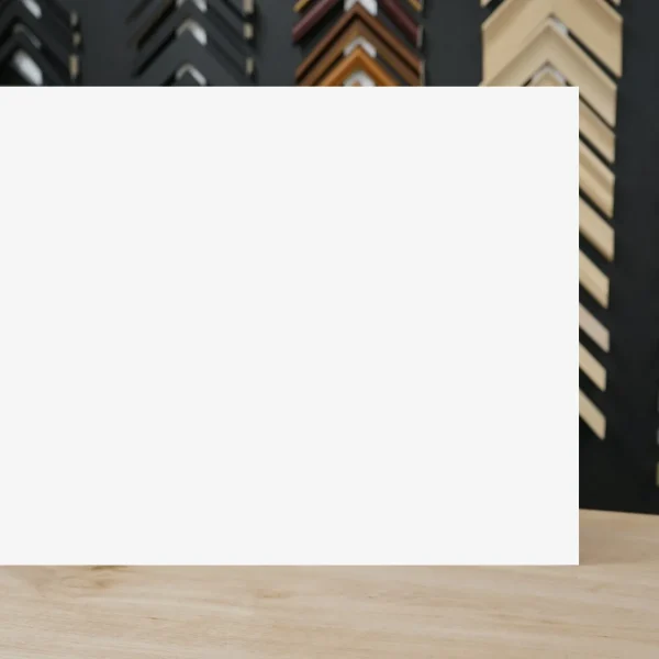 Pre-cut Mounts 500 x 400mm Snow White (10pk)