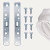 Narrow Frame Fixing Pack (4 hole)