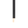 Black - 15mm - Flat - Stain