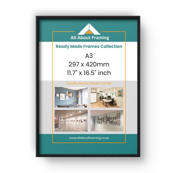 Thin A3 Picture frame - A3 - 297 x 420 mm - Thin