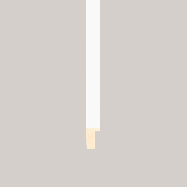 533127000 length White - 15mm - Flat - Paint
