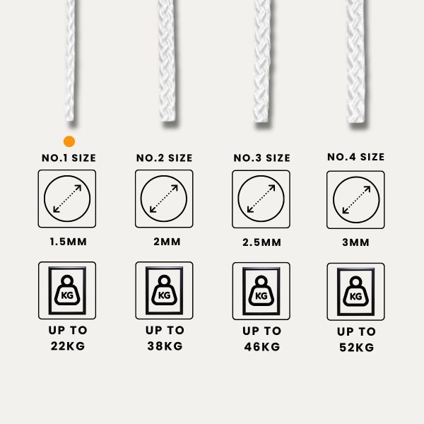 Picture Framing Cord - No.1 size