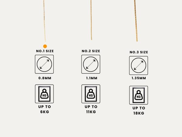 Frame hanging no1 wire Brass Wire No1