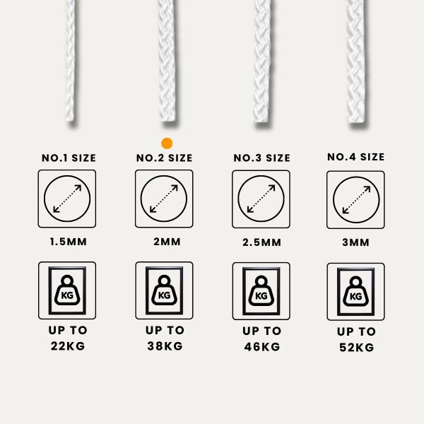 Picture Framing Cord - No.2 size