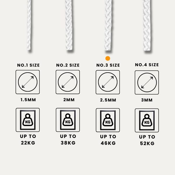 Picture Framing Cord - No.3 size