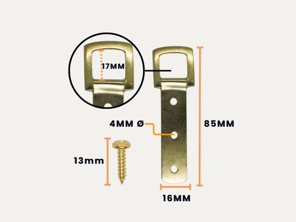 Heavy Duty Frame Fixings sizes Heavy Duty Picture Frame Fixings - Single Frame