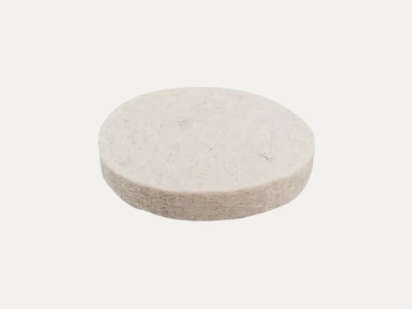White Felt Bumper Pads