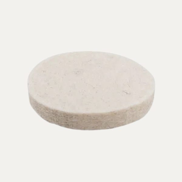White Felt Bumper Pads