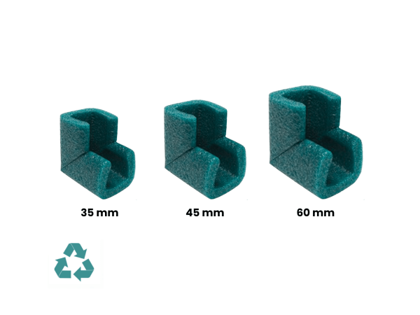 Green Foam Protective U-Shape corners featured image Green Foam Protective U-Shape Corners - 4 pack