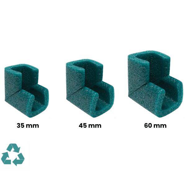 Green Foam Protective U-Shape corners featured image Green Foam Protective U-Shape Corners - 4 pack