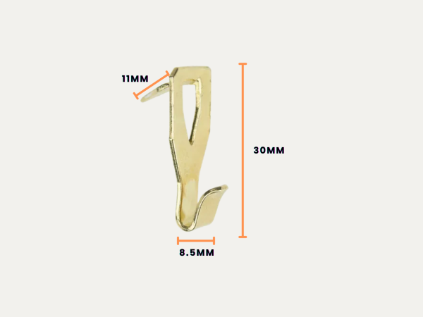 Plasterboard/Drywall Picture Hook - 10 Pack