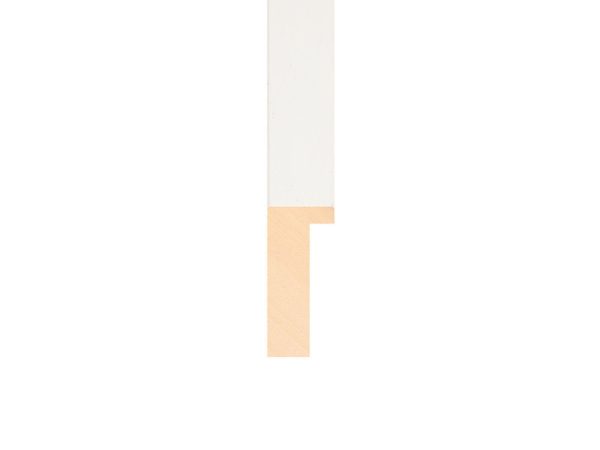 428000127 White - 22mm - Flat - Stain