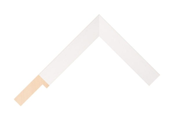 428000127 - chevron White - 22mm - Flat - Stain