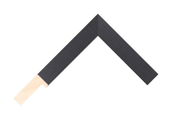 Black - 22mm - Flat - Stain