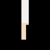 428000127 - black-bg White - 22mm - Flat - Stain