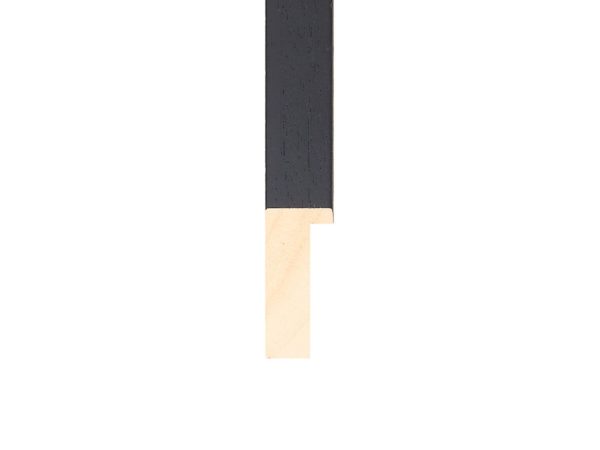 Black - 22mm - Flat - Stain