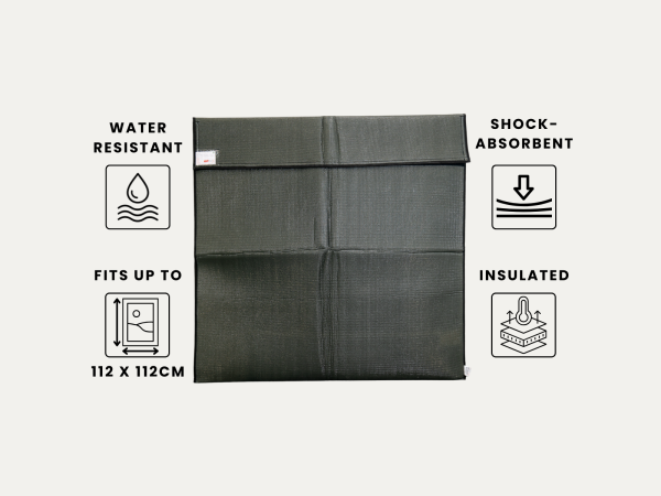 YA0003GY Artwork & Frame Transport Bags: 112 x 112cm