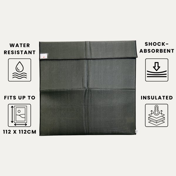 YA0003GY Artwork & Frame Transport Bags: 112 x 112cm