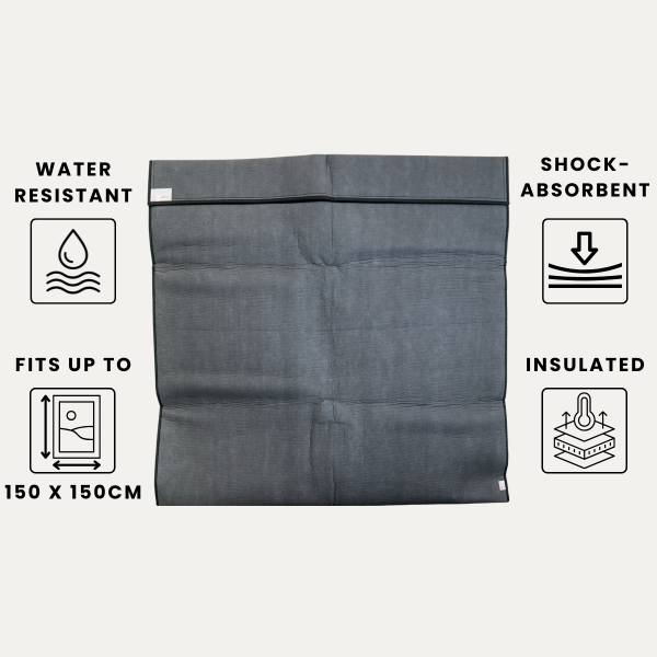 YA0004GY Artwork & Frame Transport Bags: 150 x 150cm