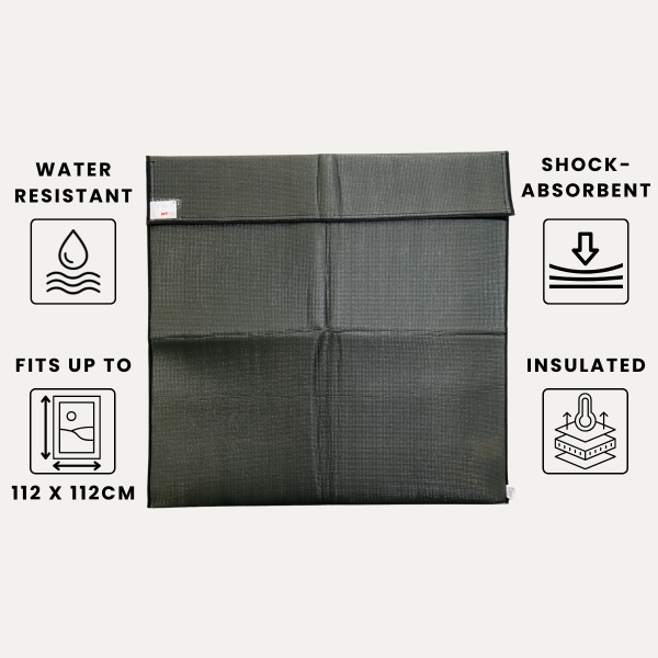 YA0003GY Artwork & Frame Transport Bags: 112 x 112cm