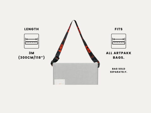YA0005GY Artwork & Frame Transport Bag Adjustable Strap