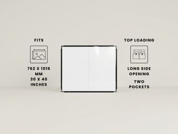 Art & Print Display Sleeves: (30" x 40") 762 × 1016 mm With Divider